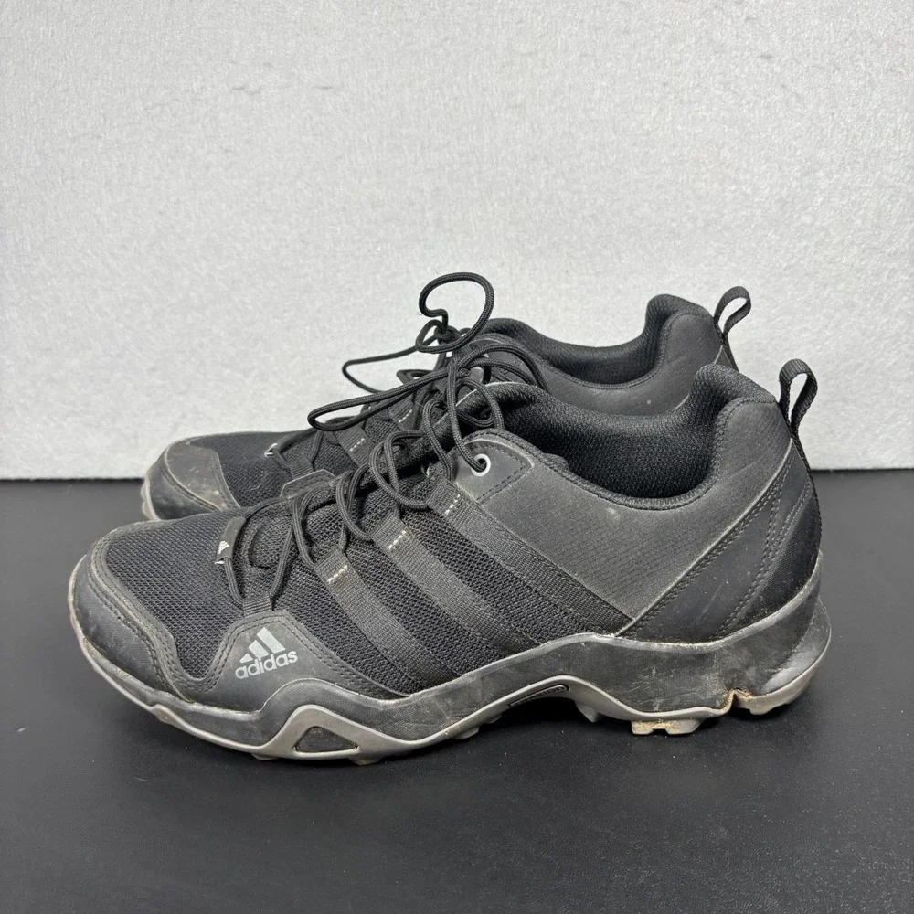 Adidas Terrex AX2S Hiking Sneakers Shoes Q46587 Trail Running Black Mens 10.5